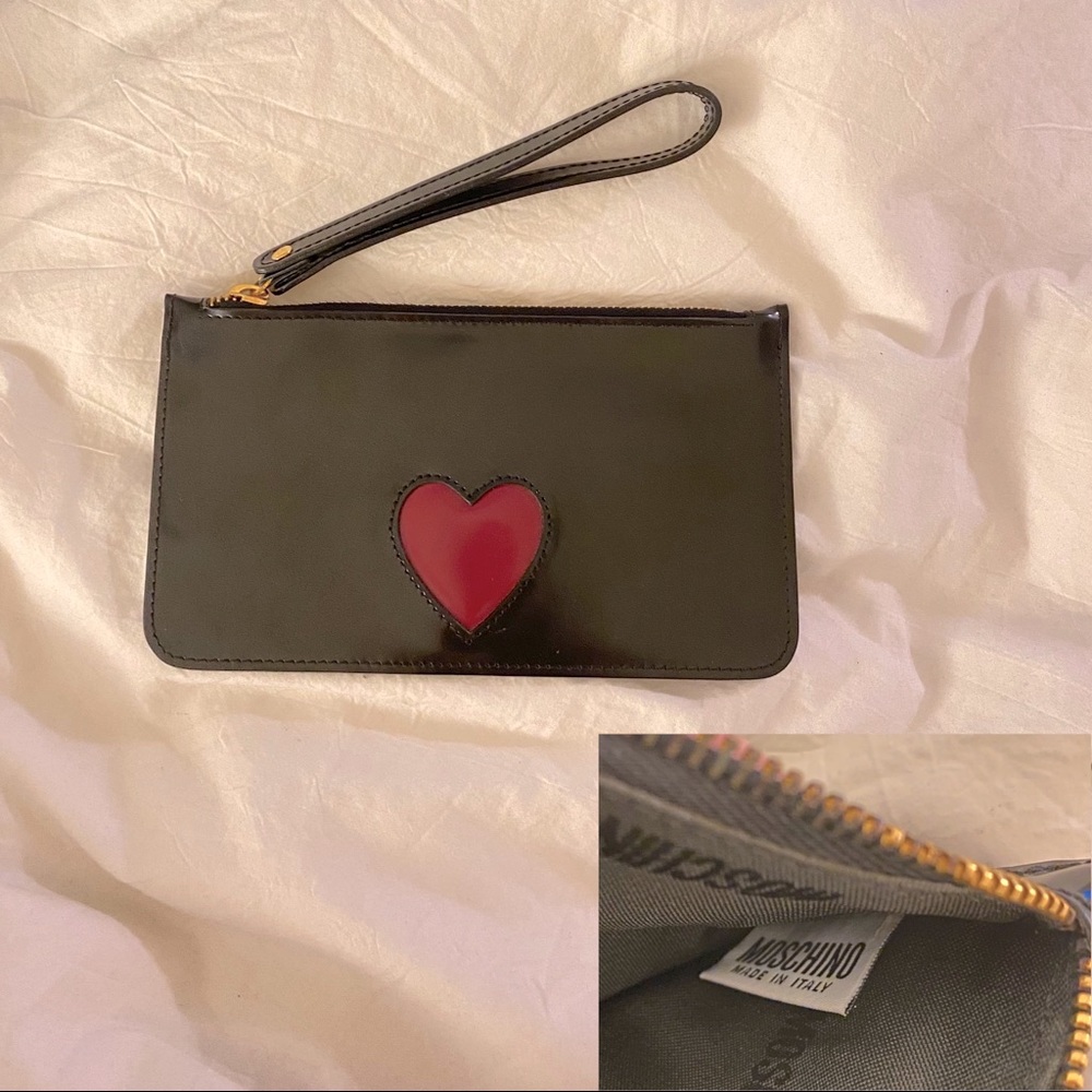 AUTHENTIC Vintage Moschino Leather Wrislet